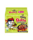 Samyang Buldak Chicken Stir Fried Ramen Korean, Jjajang, Spicy, 4.94 Oz (Pack of 5) spicy 4.94 Ounce (Pack of 5) - Buy Online on SooperMarket.com