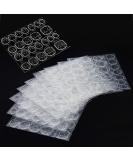 ILamourCar False Nails Stickers 240 Pcs Double-Side Glue Nail Sticker Waterproof Breathable False Nail Glue Stickers for DIY Nail Art Decoration (10 Sheets) - Buy Online on SooperMarket.com