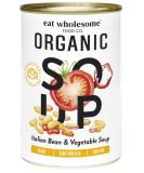 Eat Wholesome Organic Tuscan Bean & Vegetable Soup 400 g (Pack of 12) Italian Bean & Vegetable 400 ml (Pack of 12) - Buy Online on SooperMarket.com
