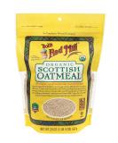 Bob's Red Mill Organic Scottish Oatmeal 20oz (Pack of 2) - Resealable Pouch for Freshness - Buy Online on SooperMarket.com