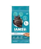 Iams Proactive Health Adult Indoor Weight & Hairball Control Dry Cat Food Chicken and Turkey 7 Pound (Pack of 1) - Buy Online on SooperMarket.com