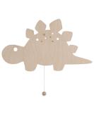 Bo Baby's ONLY Dino Wall Lamp - Battery-Powered Night Light for Baby's Room - FSC Certified Wooden Lamp - 25 000 Hours of Warm Glow - Buy Online on SooperMarket.com