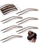 36 Piece Brown 3 Inch U Shaped Hair Pins for Women - Bobby Pins for Updo Styling - Buy Online on SooperMarket.com