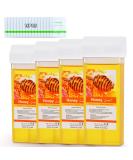Honey Hair Removal Wax Cartridge Refills - 4 Pack for Body Waxing Legs and Arms - Buy Online on SooperMarket.com