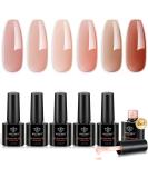 Modelones Builder Gel Set - 6 Colors in 1 | Nail Strengthener & Extension Gel Kit - Buy Online on SooperMarket.com