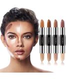 Cruelty-Free 8 Colors Contour Stick & Highlight Concealer 2-in-1 Set - Buy Online on SooperMarket.com