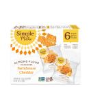 Simple Mills Almond Flour Crackers, Farmhouse Cheddar Snack Packs - Gluten Free, Healthy Snacks, 4.9 Ounce (Pack of 1) - Buy Online on SooperMarket.com