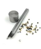 100PCS Color Mix 1.0mm Grommets Eyelets for Shoes, Clothes, Leather, Canvas - Includes Fixing Tools - Buy Online on SooperMarket.com