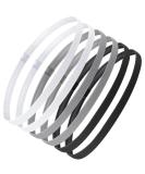 Buy Sularpek 6-Piece Elastic Hair Bands for Men & Women - Non-Slip Sports Headbands for Yoga Football & Jogging - Buy Online on SooperMarket.com