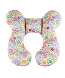 Baby Travel Pillow KAKIBLIN Baby Neck Pillow baby head support for car seat Pushchair baby neck support Flower - Buy Online on SooperMarket.com