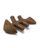 Benebone Fishbone Dog Chew Toy for Aggressive Chewers, Made in USA Brown Medium Chew Toy - Buy Online on SooperMarket.com