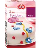 Ruf fondant white suitable for shaping figures flowers and letters modeling fondant roll fondant without palm oil gluten -free and vegan 250g (1 Pack) 250 g (1 Pack) white - Buy Online on SooperMarket.com