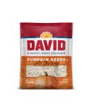 DAVID SEEDS Roasted and Salted Pumpkin Seeds, 5 oz, Keto Friendly, 12 Pack - Buy Online on SooperMarket.com