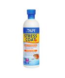 API Stress Coat Water Conditioner, Makes tap Water Safe, Replaces fish's Protective Coat Damaged by handling or Fish Fighting, Use When Adding or Changing Water, Adding Fish and When Fish are Injured 16 oz Aquarium Treatment - Buy Online on SooperMarket.com