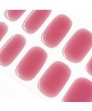 Danni & Toni 28 Glamour Gel Nail Stickers - Salon-Quality Semi-Cured Nail Wraps in Light Pale Violet Red - Buy Online on SooperMarket.com
