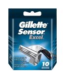 Gillette Sensor Excel Razor Blades for Men Pack of 10 Blades 10 Count - Buy Online on SooperMarket.com