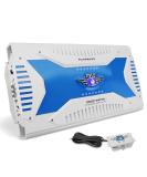Pyle PLMRA620 6 Channel Marine Amplifier Receiver - 2000 Watt Waterproof Wireless Audio Amp with Dual MOSFET Supply and RCA Inputs - Buy Online on SooperMarket.com