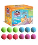 12 x Bath Bombs from Zimpli Kids  Children's Baff Fizzers  Gentle and Skin Safe  Certified Biodegradable Gift Set - Buy Online on SooperMarket.com