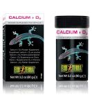 Exo Terra Powder Supplement Calcium and Vitamin D3 Food Supplement for Reptiles 90g 90g Calcium and Vitamin D3 - Buy Online on SooperMarket.com