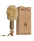 Sisal Dry Body Brush for Exfoliation and Skin Health - Natural Bristles, Improve Blood Circulation, Reduce Cellulite and Ingrown Hairs - Buy Online on SooperMarket.com