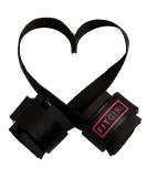 FITGIRL Wrist Straps for Women - Gym Lifting Wraps for Improved Muscle Gain in Legs, Back, Shoulders, and Core (Black) - Buy Online on SooperMarket.com