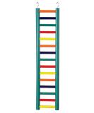 Prevue Pet Products 15-Rung Wood Bird Ladder - Multi-Color | Best Price & Quality - Buy Online on SooperMarket.com
