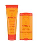 Mando Bourbon Leather Body Deodorant - 72 Hour Odor Control Aluminum & Baking Soda Free - Buy Online Internationally - Buy Online on SooperMarket.com
