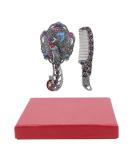 Uonlytech Vintage Handheld Magnifying Mirror Set - Antique Vanity Mirror and Comb Gift for Women and Girls - Buy Online on SooperMarket.com