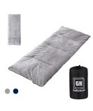 Gehannah Thick Camping Sleeping Pad - Soft Microfiber Cot Pads for Adults | Lightweight & Foldable | Ideal for Traveling, Hiking & Backpacking - Grey - Buy Online on SooperMarket.com