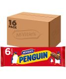 McVities Penguin Milk Chocolate Biscuit Bar 6 Pack (16 Packs of 6) 147.6g (Pack of 16) - Buy Online on SooperMarket.com