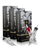 Romlon Tattoo Cartridge Needles - 60Pcs Assorted Standard Sterilized Mixed Tattoo Needles for Tattoo Machine Kits & Supplies - Buy Online on SooperMarket.com