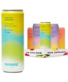 Moment Botanical Drink (as seen on Shank Tank) - STILL Combo Variety. Contains Adaptogens and Nootropics. L-Theanine and Ashwagandha for Focus & Stress Relief. 0 Added Sugar, 0 Caffeine. Keto. Low Calorie (11.5 fl oz, 12-pack) Combo Variety 11.5 Fl Oz (Pa - Buy Online on SooperMarket.com