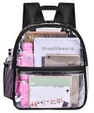 USPECLARE Clear Small Backpack Stadium Approved Water proof Transparent Backpack for Work  Sport Event (black) - Buy Online on SooperMarket.com