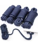 INNOCEDEAR 4 Pack 1/2 X 15 Dock Lines|Marine-Grade Double-Braided Nylon Dock Line with 12 Eyelet.Hi-Performance Boat Rope Mooring Rope Dock Line - Buy Online on SooperMarket.com
