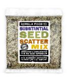 Gorilla Food Co. Substantial Seed Scatter Mix (Six Omega Seeds Mix) - 800g - Buy Online on SooperMarket.com