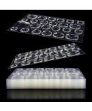 Allstarry 288pcs (12 Sheets) Adhesive Tabs Waterproof Breathable Glue Tabs Double-sided Nail Jelly Sticker Super Sticky Fake Nail Glue Stickers Transparent Flexible for Manicure 288 Count (Pack of 1) - Buy Online on SooperMarket.com