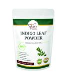 Spierb Indigo Leaf Powder 250gm - Natural Pure Indigo Powder for Hair - Indigo Henna Hair Dye black permanent hair colour/beard dye - Use with henna powder for jet black hair dye/dark brown hair dye 250 g (Pack of 1) - Buy Online on SooperMarket.com