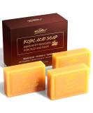 POP MODERN.C Kojic Acid Soap Turmeric Soap 3PCS Dark Spot Remover for Face and Body Bath Soap Lightening Moisturizing Even out Tone Skin Vitamins C Soap for Acne Blackheads Remover 3x100g - Buy Online on SooperMarket.com
