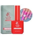 Lavender Violets 15ml Gel Nail Polish UV LED Soak Off Nail Lamp Curing Manicure Pedicure Larger Content Salon Quality 5 in 1 Builder Base Gel A104 - Buy Online on SooperMarket.com