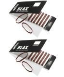 Blax BROWN Hair Elastics 4mm 8 count (2-pack) - Buy Online on SooperMarket.com