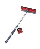 DSV Professional Window Squeegee | 2-in-1 Cleaner with Sponge & Rubber Strip | Telescopic Pole | 127.5cm Extension | Multi-Angle Cleaning - Buy Online on SooperMarket.com