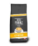 DER-FRANZ coffee crema intensity 4/5 100% Arabica whole coffee beans 1000 g crema 1 kg (1 pack) - Buy Online on SooperMarket.com