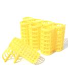 Kamay's X-Large Hair Rollers Comb Curlers Clips Styling Rollers Hair Curls Wave Style Hairdressing Curlers Tools (Plastic Styling 30mm 1 1/8"' 8PCS) Plastic Styling 30mm 8PCS - Buy Online on SooperMarket.com