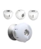 Heart of Tafiti Door Knob Child Proof Cover, Baby Safety Locks for Doors, Kid-Proof 4 Pack/White (Also Safe for Toddlers and People Suffering from Dementia) - Buy Online on SooperMarket.com
