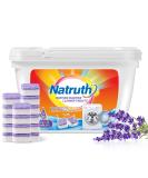 NATRUTH Washing Machine Cleaner 15 Pack Lavender Tablets | Solid Washer Deep Cleaning | Triple Decontamination Remover with Natural Formula | Front & Top Load Washers - Buy Online on SooperMarket.com