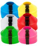 American Challenge Neon Green Soccer Mini Disc Cones - Pack of 25 Mini Cones - Buy Online on SooperMarket.com