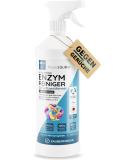 Hauszauber - enzyme cleaner strong odor remover 1000 ml - against cat urine dogurine etc. - Remove bad smells from sofa & carpet - odor neutralizers - - Buy Online on SooperMarket.com