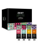Zest Delites Fruit Leather Snacks, Gluten Free Vegan Healthy Snacks for Adults and Kids, Bulk Variety Snack Pack, 0.88 oz (Pack of 36) Strawberry, Blackberry, Peach, Plum Fruit Bars Variety 36 Count (Pack of 1) - Buy Online on SooperMarket.com