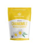 Organic Chamomile Whole Flower, Loose Leaf, Tea Leaves, 4oz (Packaging may vary) - Buy Online on SooperMarket.com