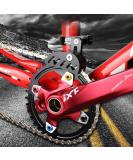 Bike Chain Guide MTB Bicycle Protector | Hollowed Design for Single Disc Sprocket | Smooth Driving | Black - Buy Online on SooperMarket.com